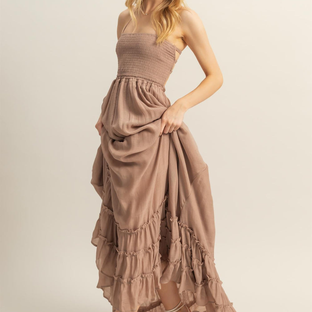 
                      
                        Blythe Halter Neck Maxi Dress
                      
                    