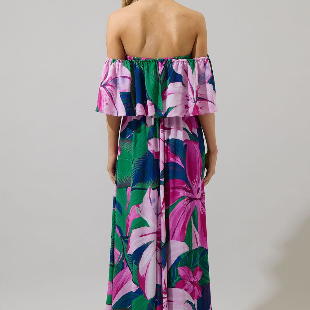 
                      
                        Cala Tropics Off the Shoulder Maxi Dress
                      
                    