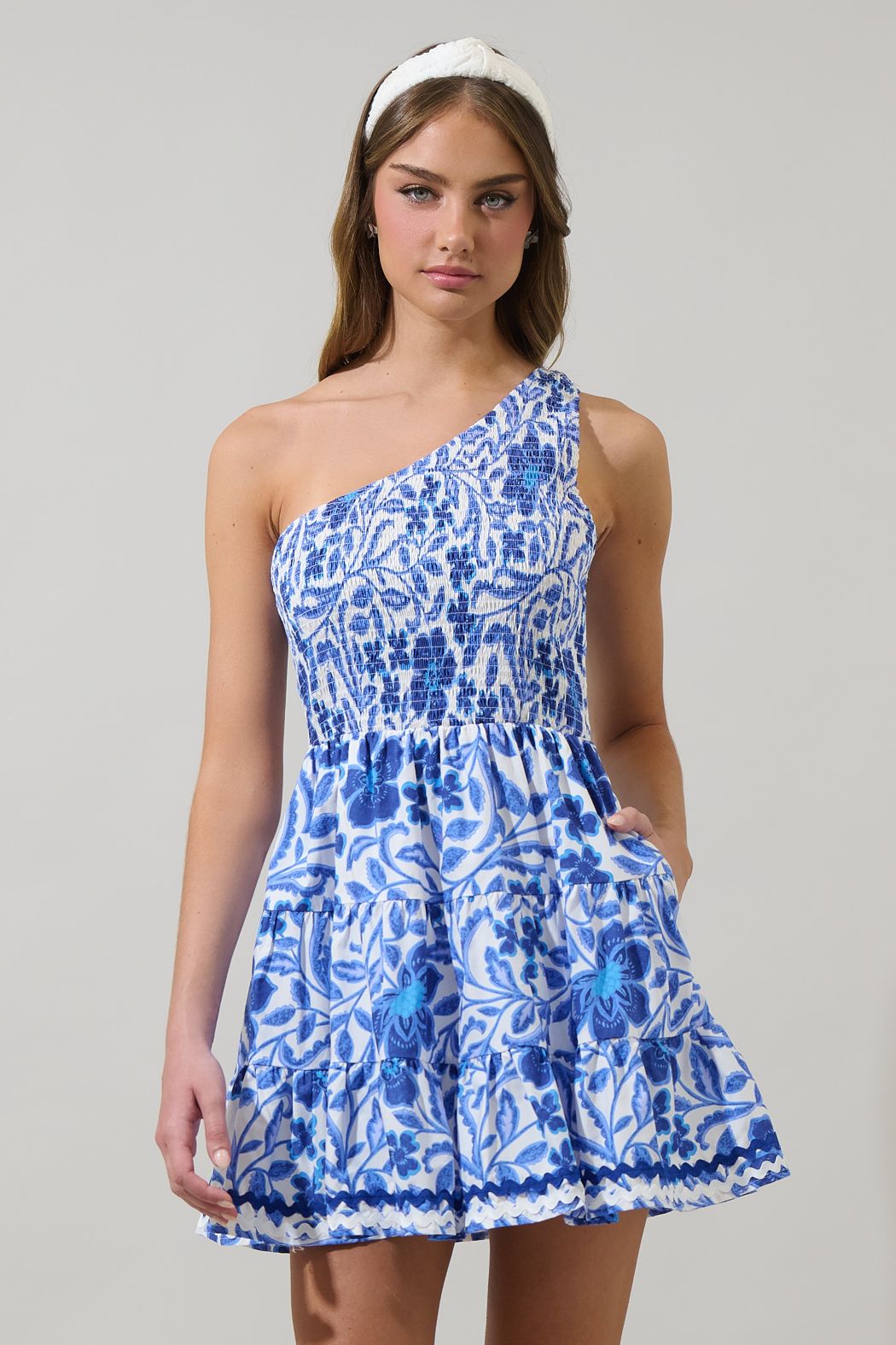 White-Blue-Combo / X-Small