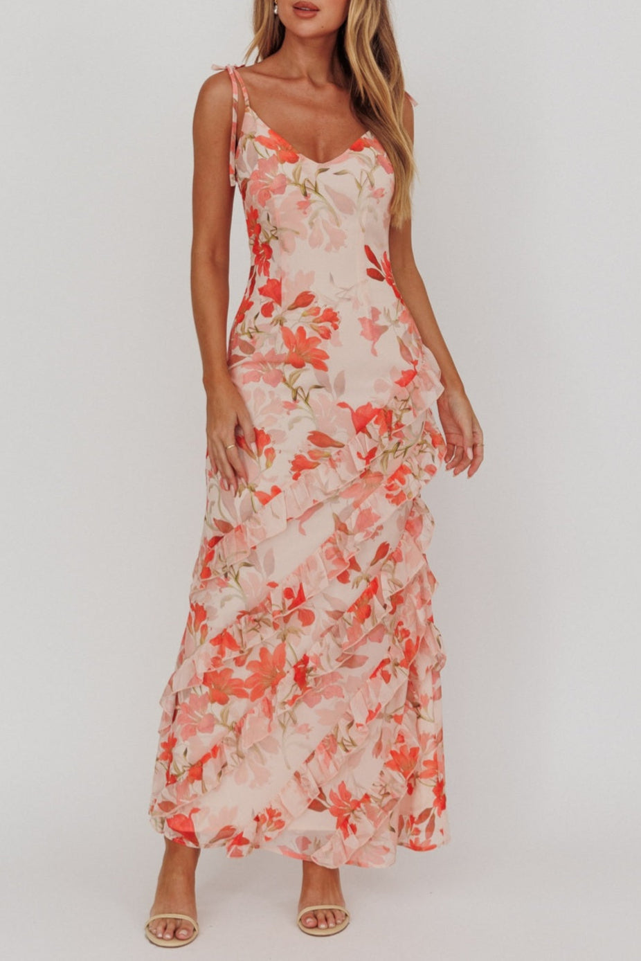 Charlotte Floral Maxi Dress