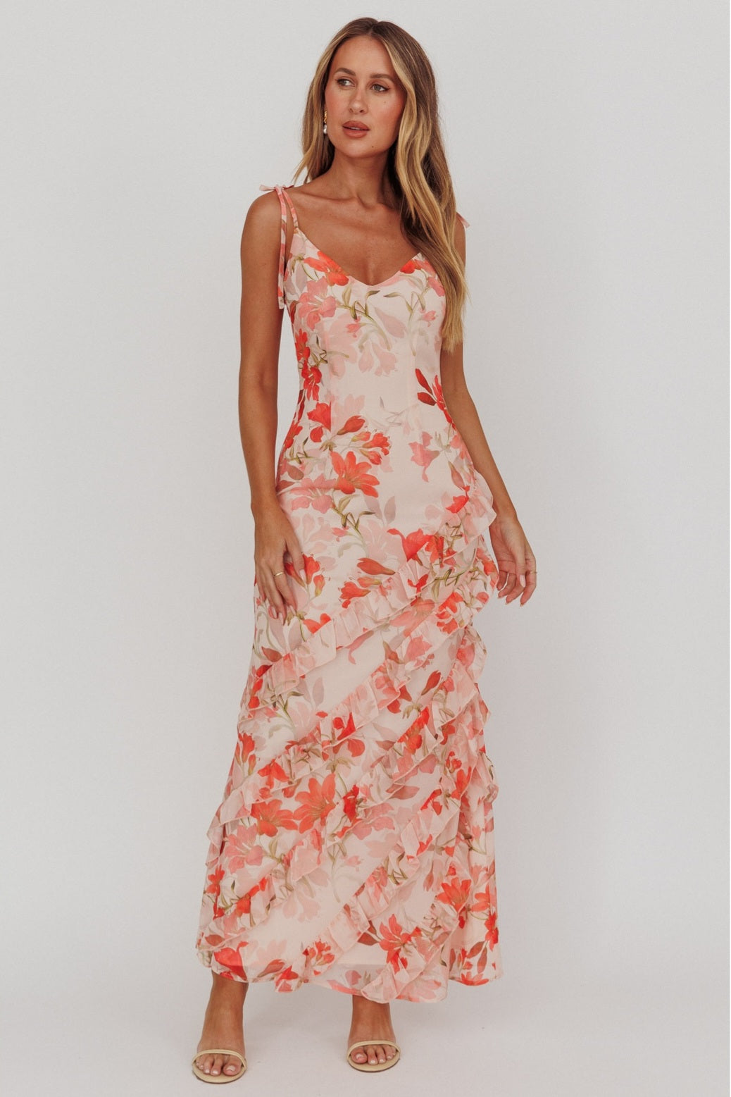 Charlotte Floral Maxi Dress