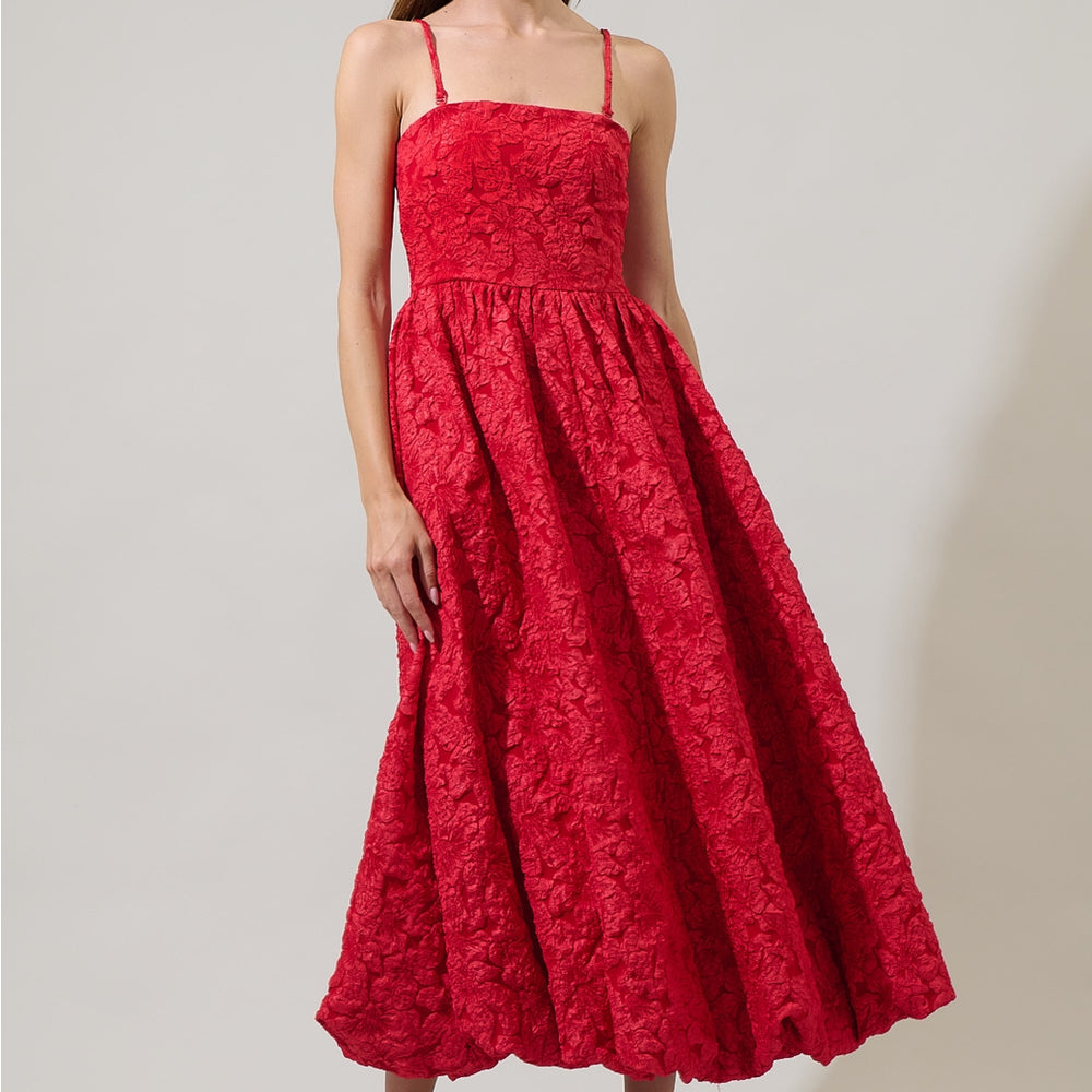 
                      
                        Francesca Jacquard Strapless Maxi Dress
                      
                    