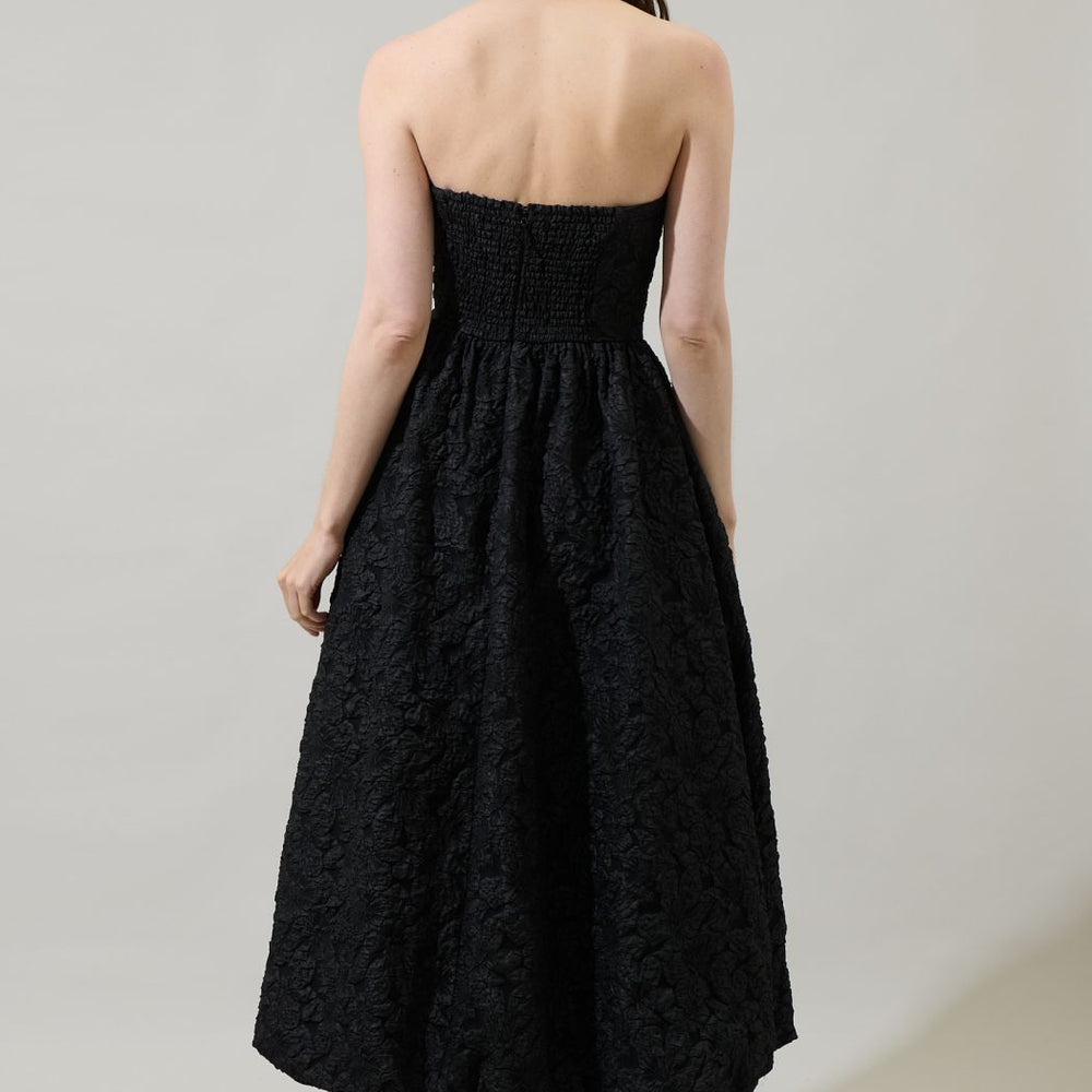 
                      
                        Francesca Jacquard Strapless Maxi Dress
                      
                    