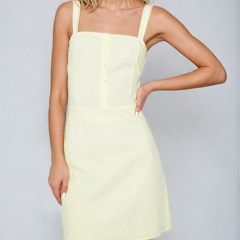 Hollie Linen Mini Dress