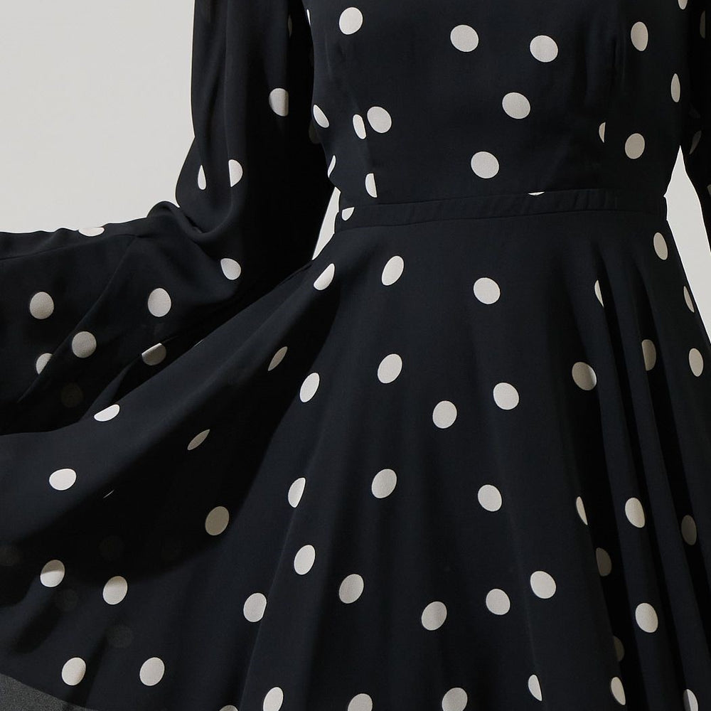 
                      
                        Joie Polka Dot Flare Mini Dress
                      
                    