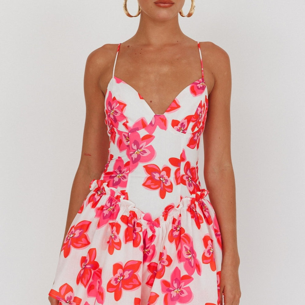 
                      
                        Lani Floral Babydoll Mini Dress
                      
                    