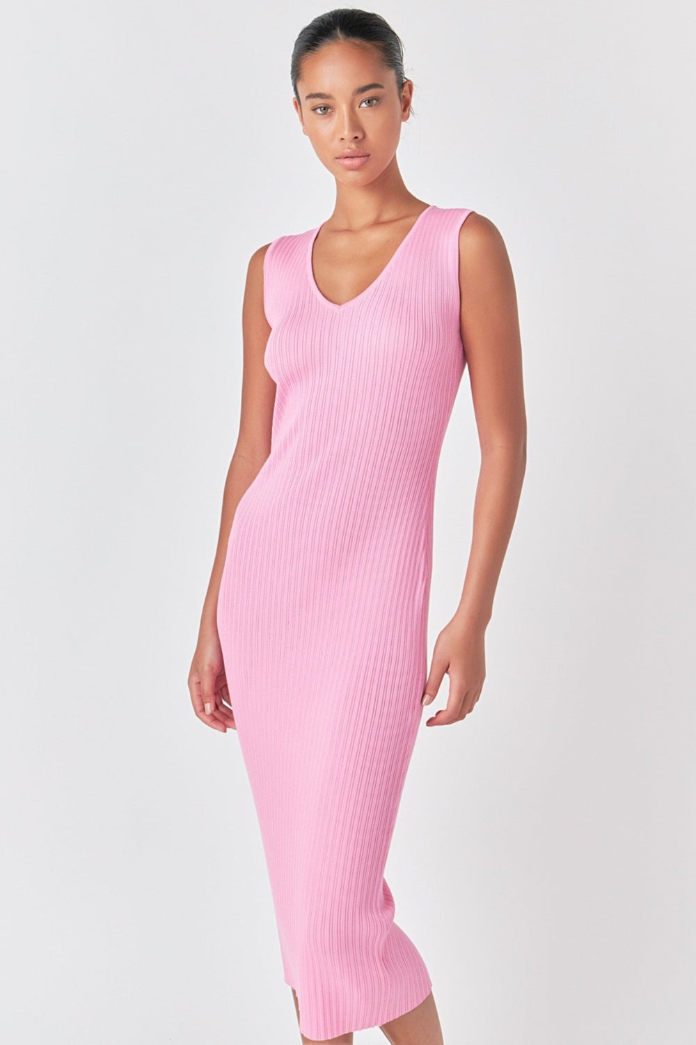 Leilani Ribbed Sleeveless Maxi Dress