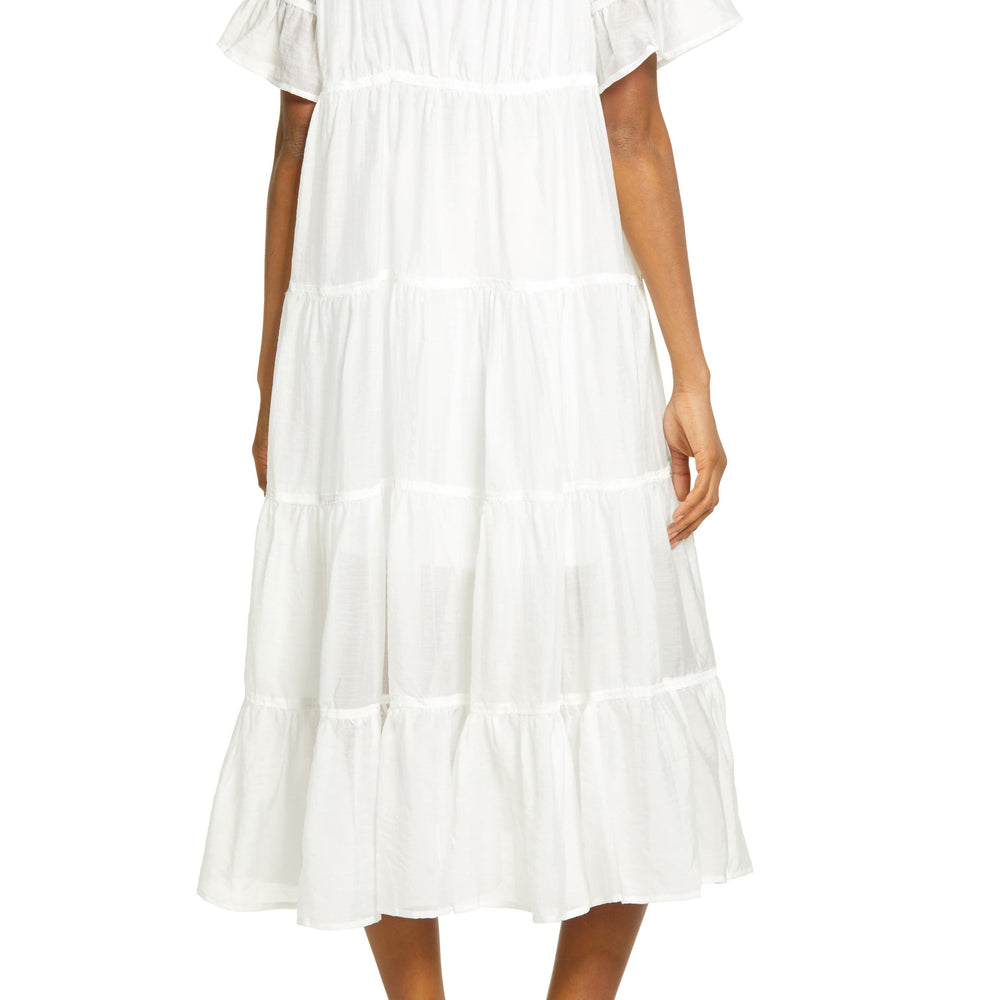 
                      
                        Lizzo Tiered Taffeta Dress
                      
                    