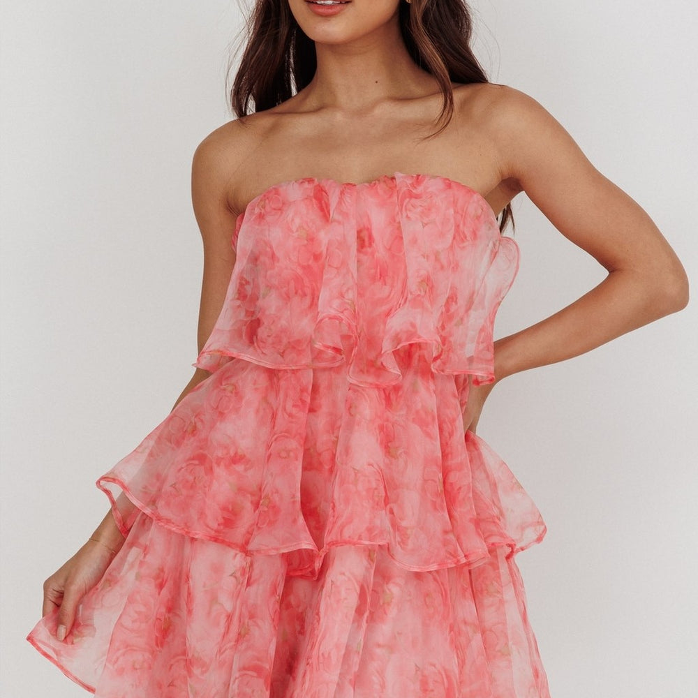 
                      
                        Lorena Sleeveless Chiffon Mini Dress
                      
                    