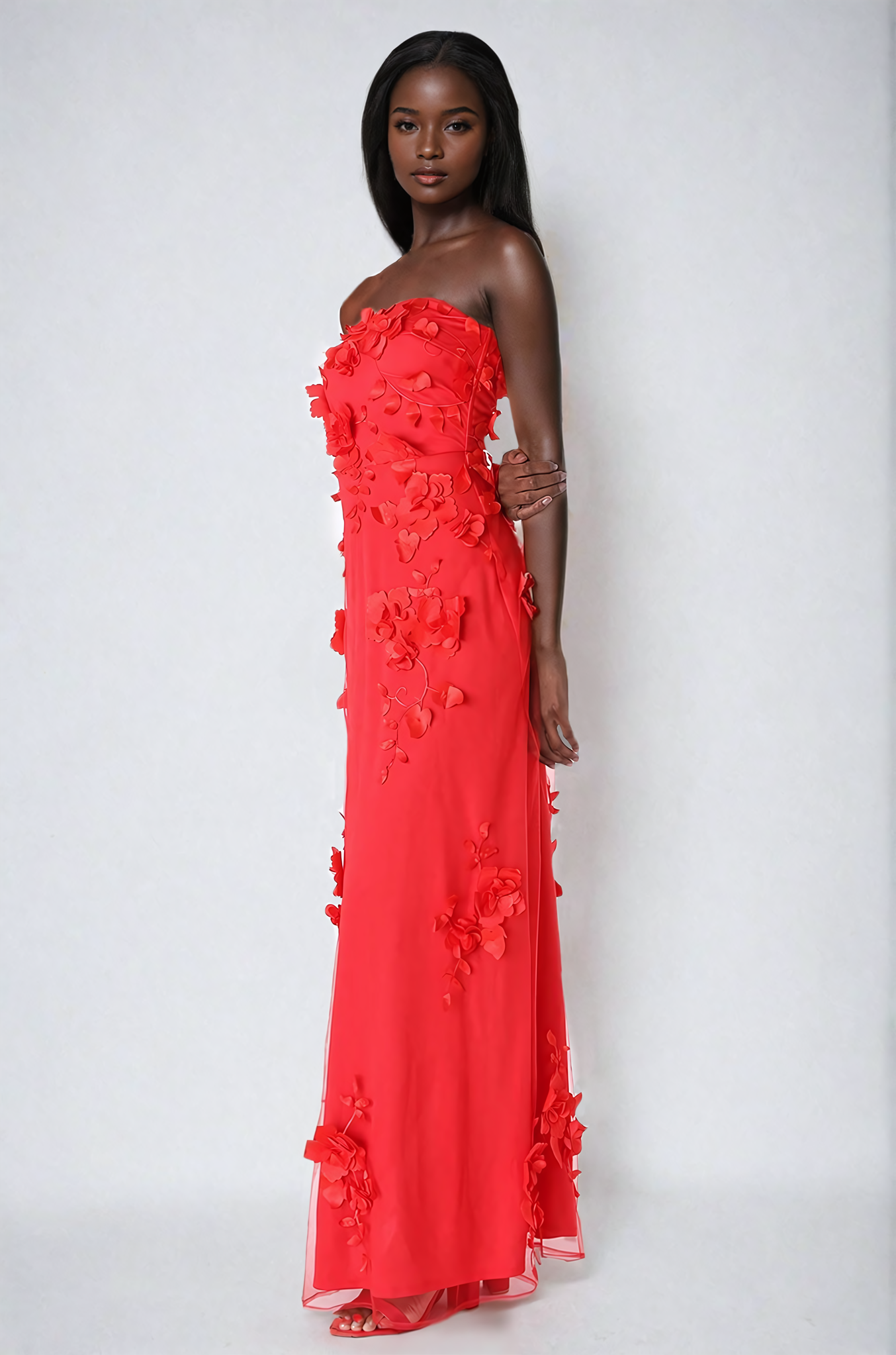 Love Scarlet Floral Maxi Dress