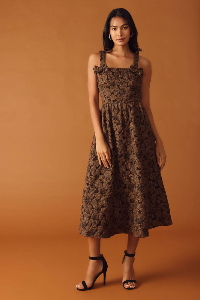 
                      
                        Meredith Woven Midi Dress
                      
                    