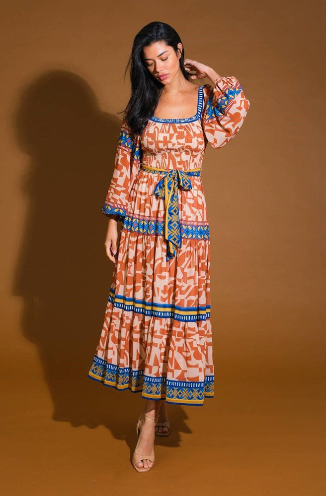 
                      
                        Nairobi Printed Woven Midi Dress
                      
                    