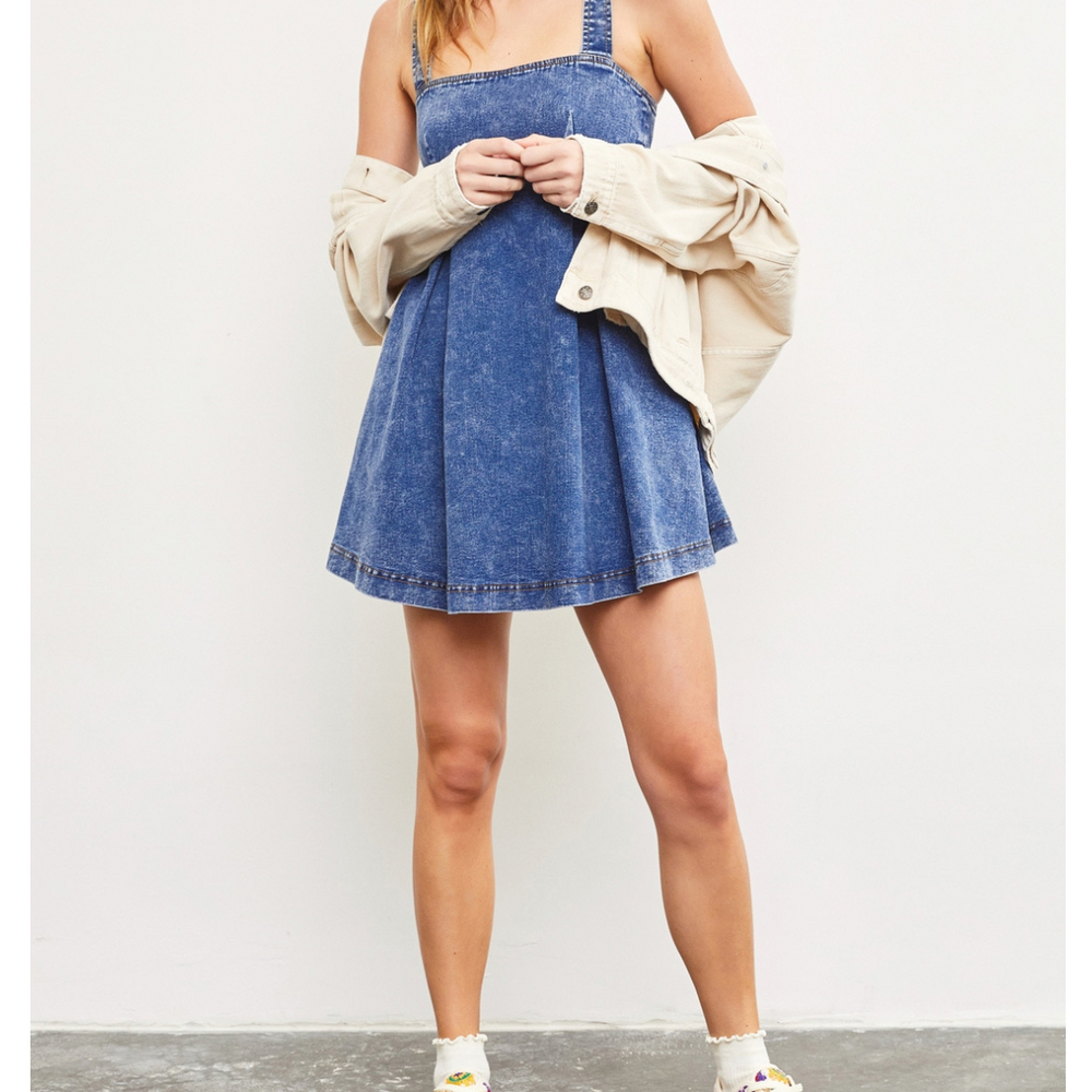 
                      
                        Natalia A-Line Denim Dress
                      
                    