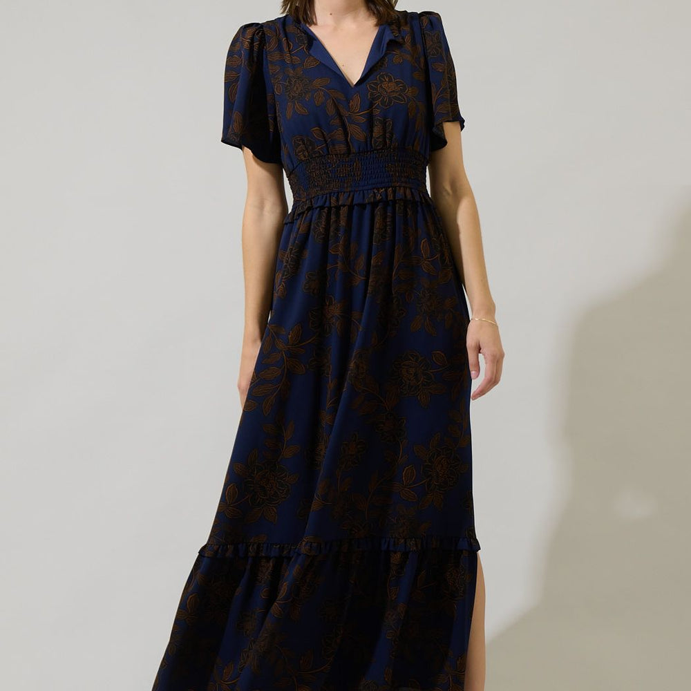 Tolleson Floral Valencia Maxi Dress