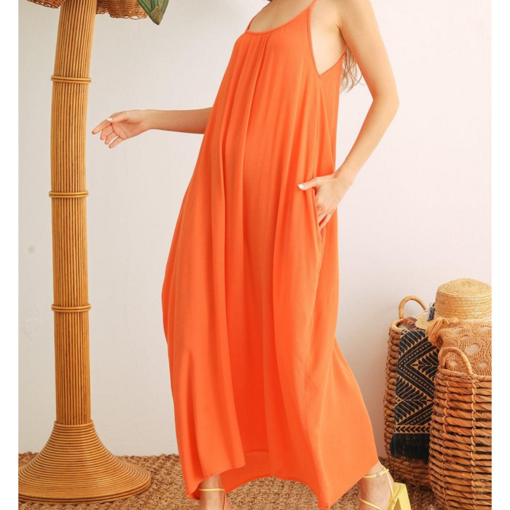
                      
                        Yaris Orange Tulum Maxi Dress
                      
                    